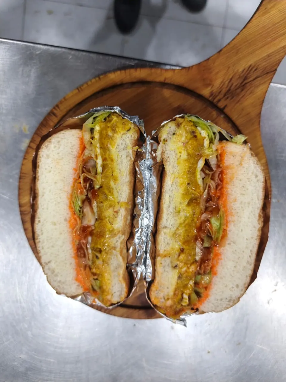 Shami Egg Burger
